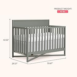 Dream On Me Owen 5-in-1 Convertible Full-Size Baby