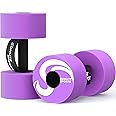 Sunlite Sports Water Weights Pool Exercise Dumbbells, Water Aerobic Equipment, High-Density EVA-Foam Dumbbell with Handle Strip, Aqua Therapy, Pool Fitness, Water Exercise, Set of 2