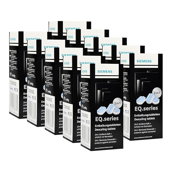 10x SIEMENS Entkalkungstabletten TZ80002