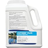 Cutrine-Plus Granular Algaecide - 12 lbs EPA-Approved Copper Formula for Spot Treatment of Chara, Filamentous and Planktonic Algae - Fast-Acting, Safe for Lakes, Ponds, Livestock and Irrigation Use