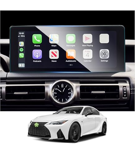 Amazon.com: CDEFG 2Pcs for 2024 2025 Lexus IS 300 350 500 Screen
