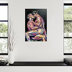SDFWEFF Abstract Sexy Man Hot Muscle Gay Poster Gay