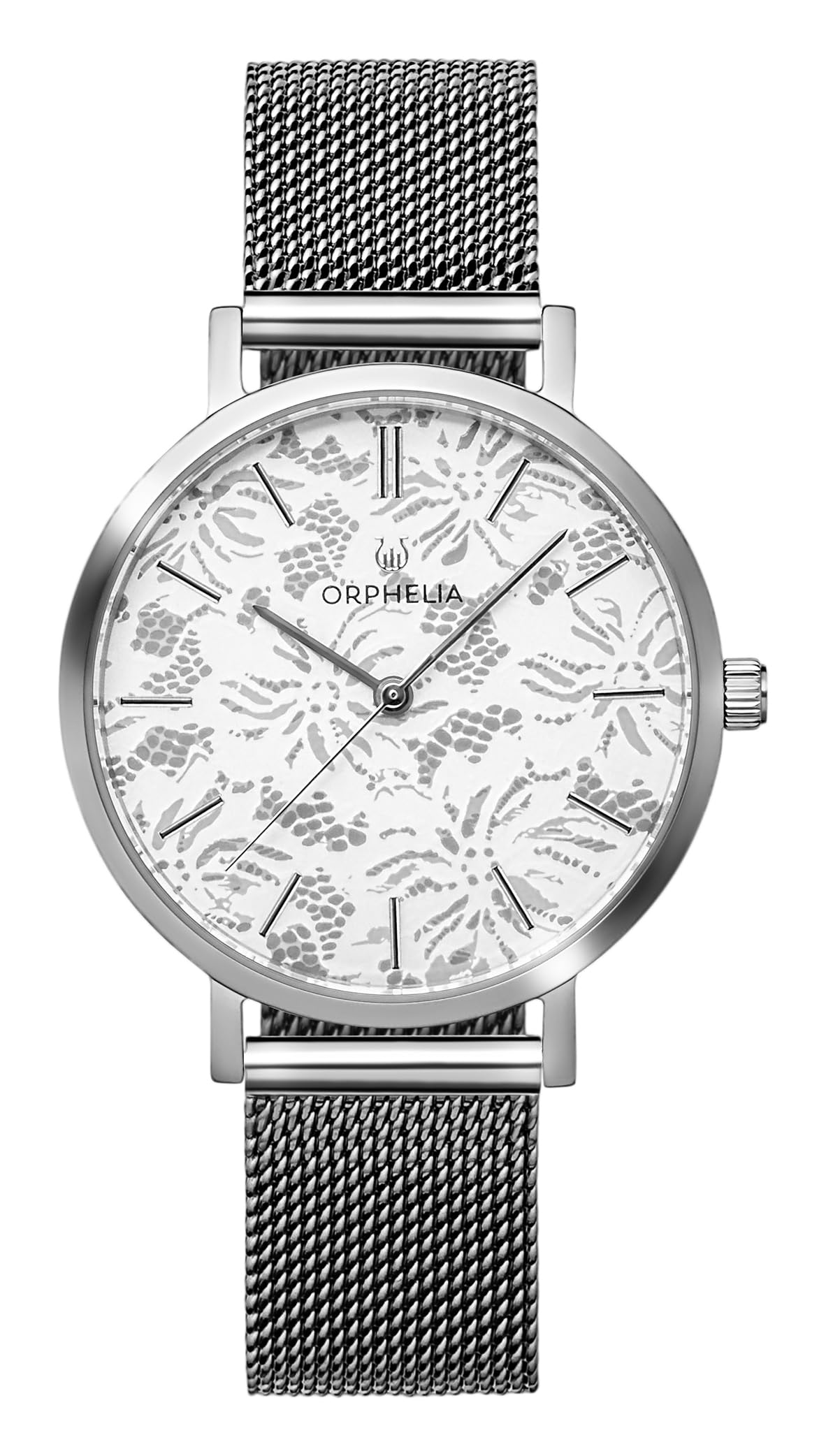 ORPHELIA Womens Quartz Watch, Analogue Classic Display and Stainless Steel Strap OR12803