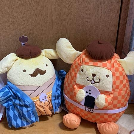 Amazon ポムポムプリン Oh Ninja Bigぬいぐるみ ポムポムプリン 2種セット ぬいぐるみ おもちゃ