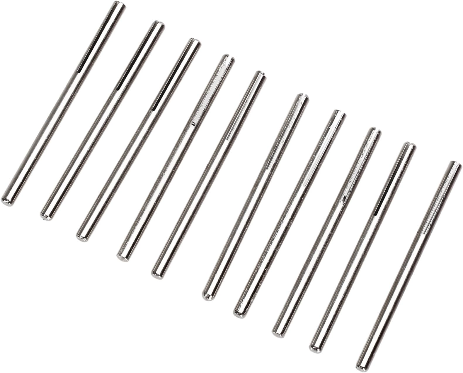 10pcs 1/8" Shank Sandpaper Abrasive Split Mandrels Shank Clip Type Rotary Tool