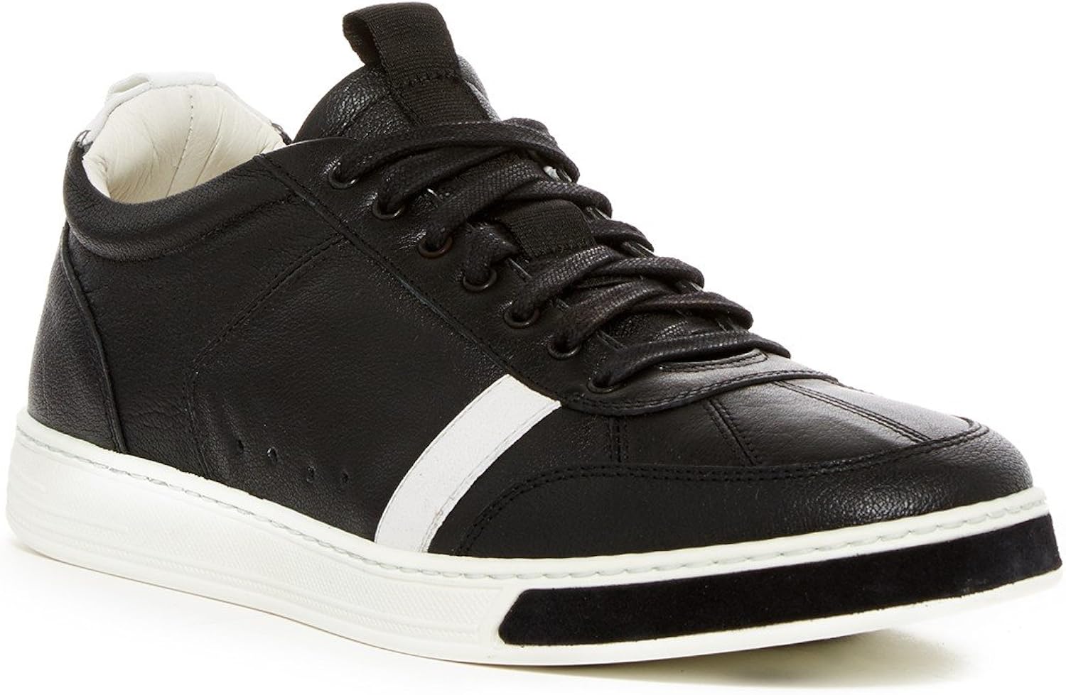 rag & bone Men's Flynn Black Leather Sneakers (45