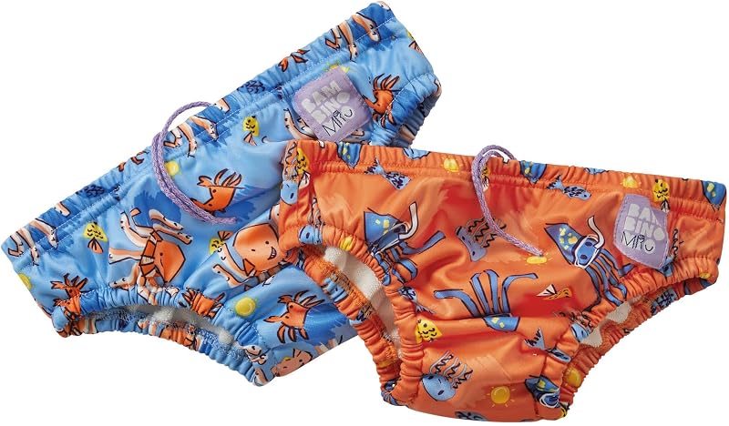 Bambino Mio 2 Pack Reusable Swim Nappies 9-12 kg Age 1-2 Years