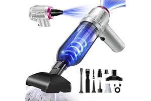 AUXTUR Portable Cordless Handheld Vacuum Cleaner with 15000PA, 120W Air Duster, Brushless Motor, Mini Vacuum for Car and Home