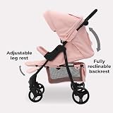 My Babiie MB30 Pushchair Pink Leopard - From Birth to 22kg, Compact Fold view 5