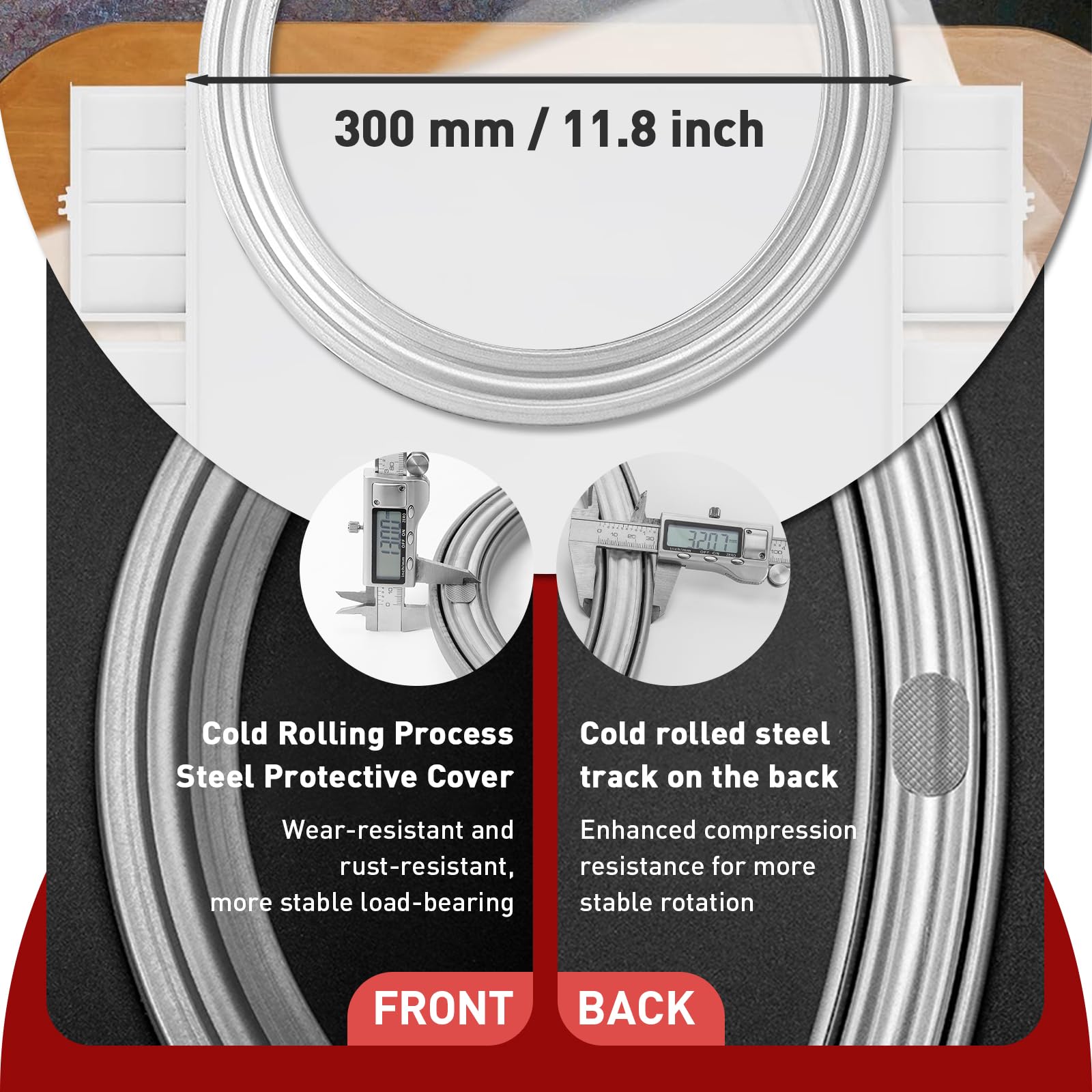 Rotating Puzzle Board Base - 360° Swivel Turntable for Jigsaw Puzzles 1000/1500 Piece Lazy Susan Spinner Table - Puzzle Accessories for Adults and Kids