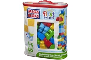 Mega Bloks Big Building Bag, 60-Piece (Classic)