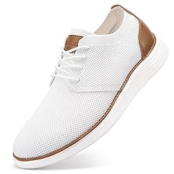 VILOCY Men's Fashion Dress Sneakers Casual Walking