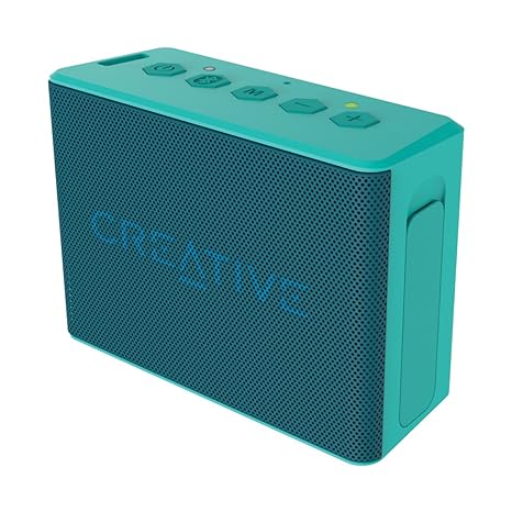 Creative MUVO 2c - Leistungsstarker, kompakter, wetterfester Wireless Bluetooth Lautsprecher (für Apple iOS/Android Smartphon