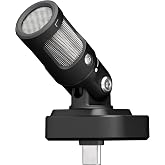 Shure MV88 USB-C Microphone for Mobile Recording - Black | Portable USB-C mic for vlogging with auto level mode, real-time denoiser and four selectable polar patterns