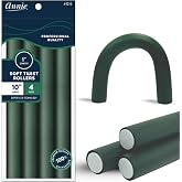 Annie Soft Twist Roller Set 1" Diameter: 4Pcs Flexible 10" Heatless Rollers (Green)