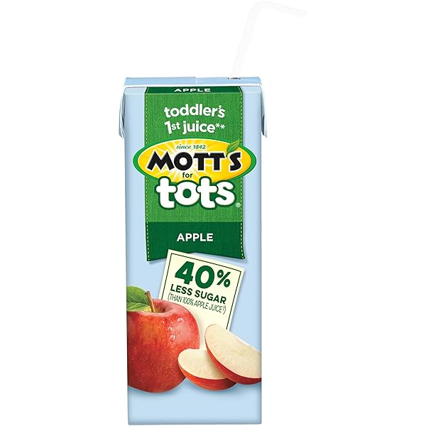 MOTT’S FOR TOTS APPLE, 6.75 FL OZ BOXES, 8 PACK