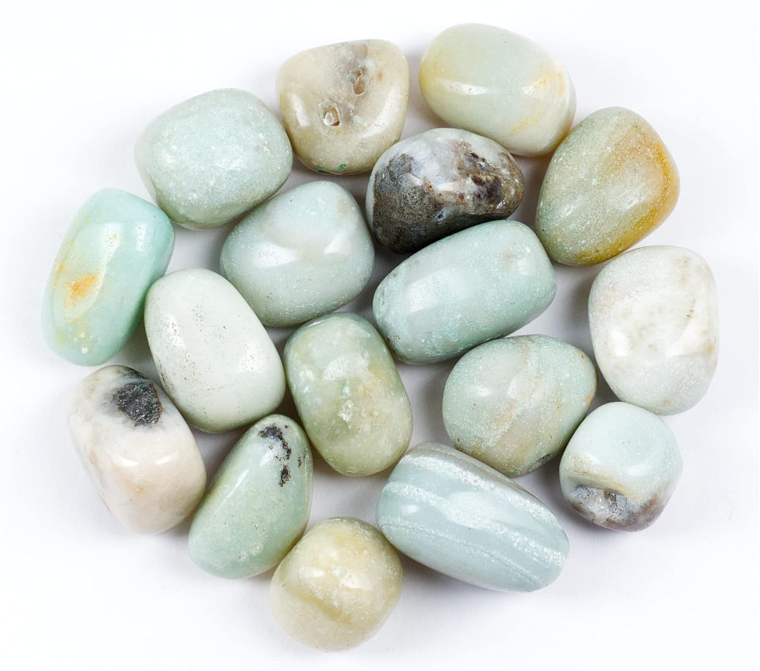 Indoor Fountains & Accessories - Cherry Tree Collection 1/2 Pound Tumbled Polished Stones | 1/2