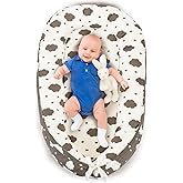 Baby Lounger- Baby Nest for 0-24 Months, Ultra Soft Organic Cotton Breathable & Portable Baby Lounger, Baby Lounger Pillow for Newborn