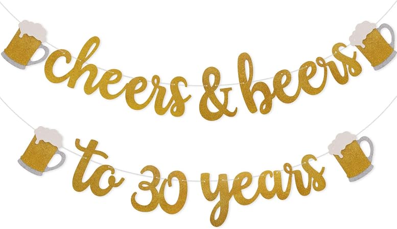 Ercadio Cupcake-Aufsätze „Happy 10th“ – Glitzernd, 24 Stück, Für Geburtstag & Party