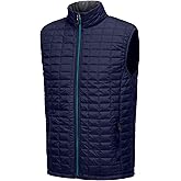 Little Donkey Andy Men's Puffer Vest, Lightweight Warm Sleeveless Jacket for Hiking Travel Golf