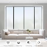 Lifetree Frosted Window Film Privacy Opaque 75x200 cm Non-Adhesive view 6