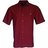 Foxfire Indygo Smith Poly/Rayon Herringbone Mens Shirt