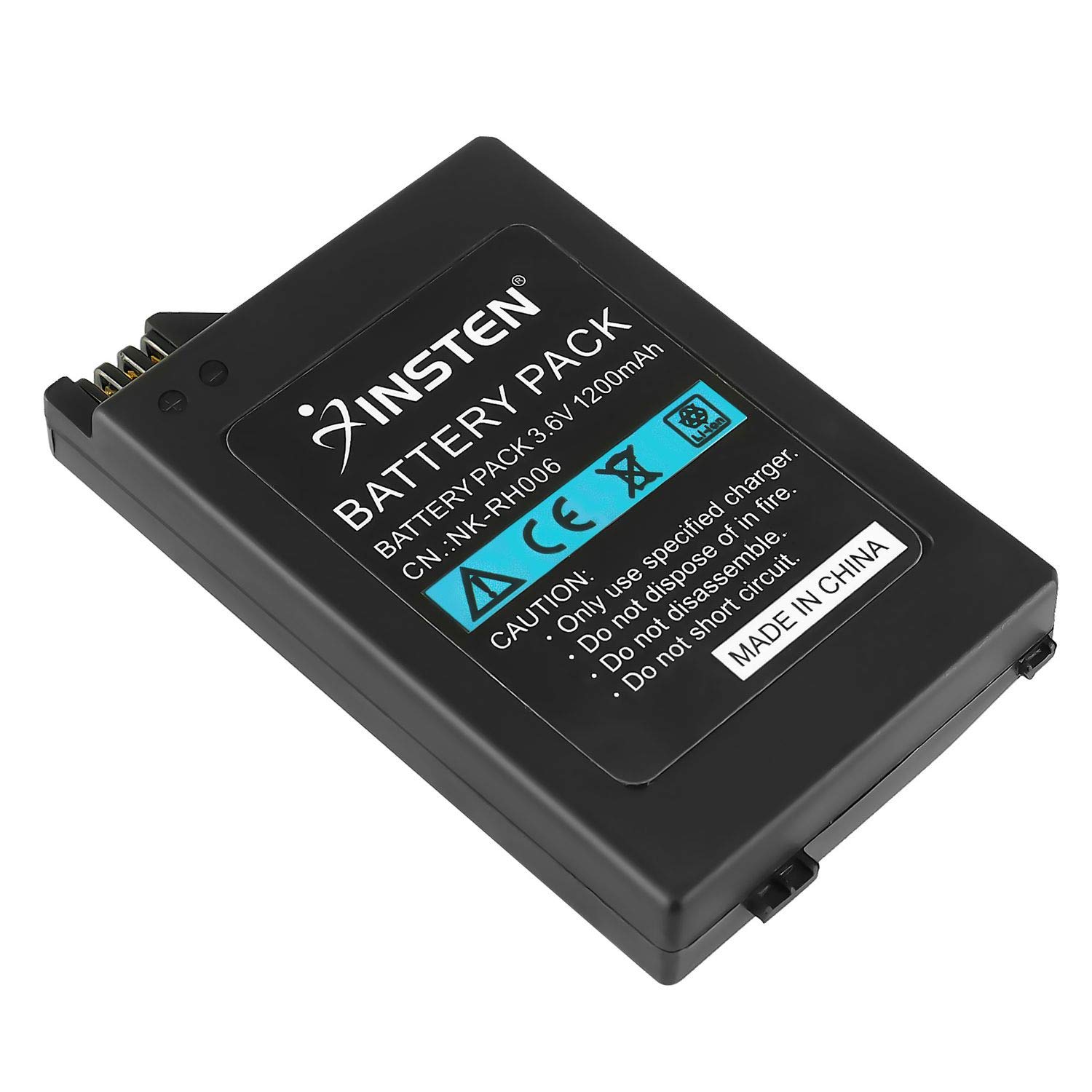 Galleon Insten Rechargeable Replacement Battery 1200mAh 3.6V Compatible With Sony PSP 3000