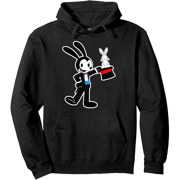 Amazon.com: Oswald Rabbit Magician pulls Rabbit out of Hat Zip