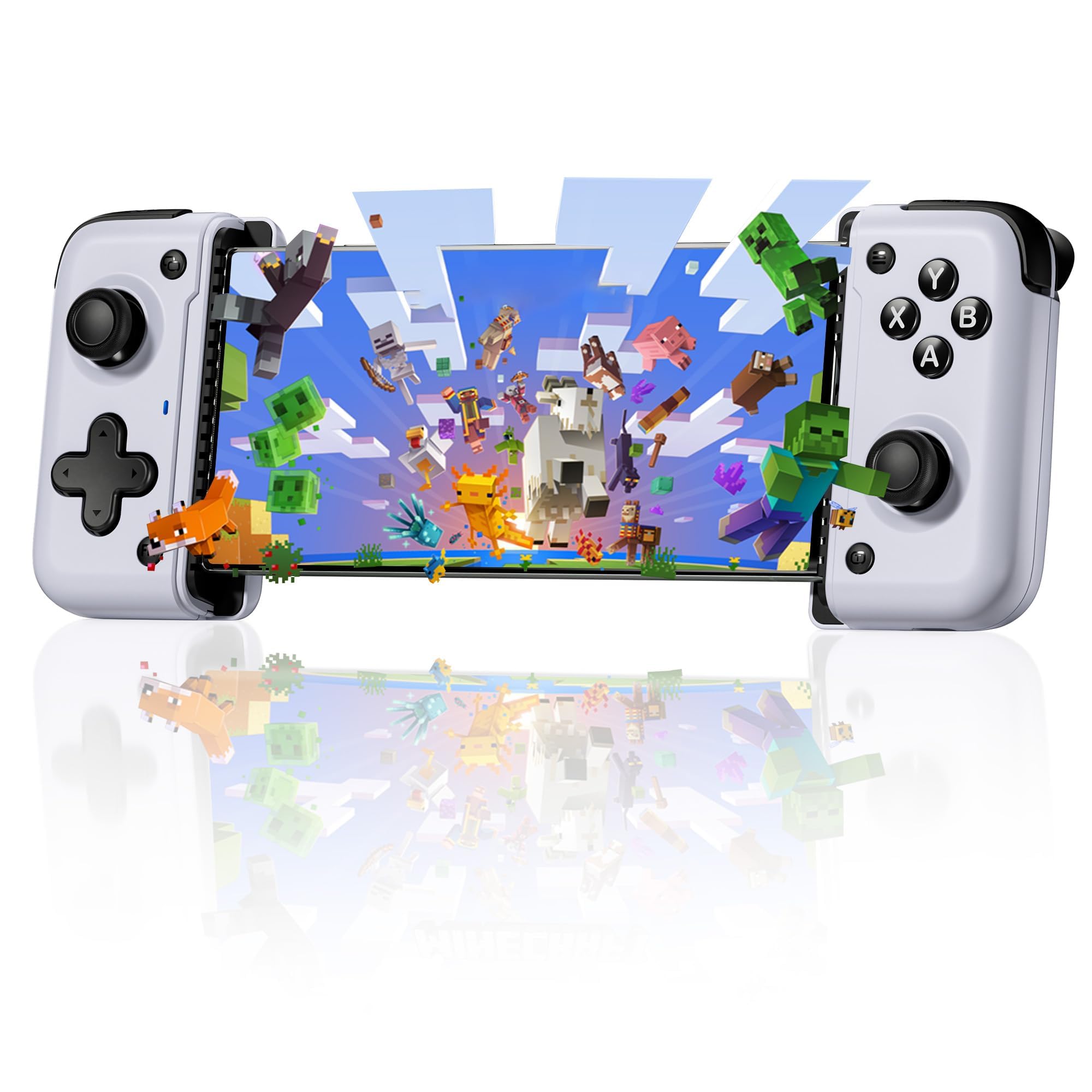 EasySMX M05 Type-C Mobile Gaming Controller for Android, iPhone 15, Xbox Game Pass Gaming Controller with Hall Trigger, Mapping function,Plug & Play,Passthrough Charging Low Latency