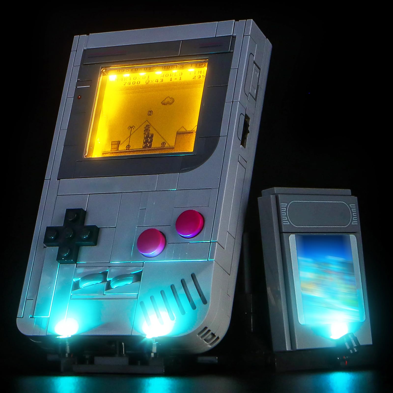 Light Kit Compatible with Lego 72046 Game Boy (No Model), Decoration Lighting Set Compatible with Lego Game Boy Creative Toys