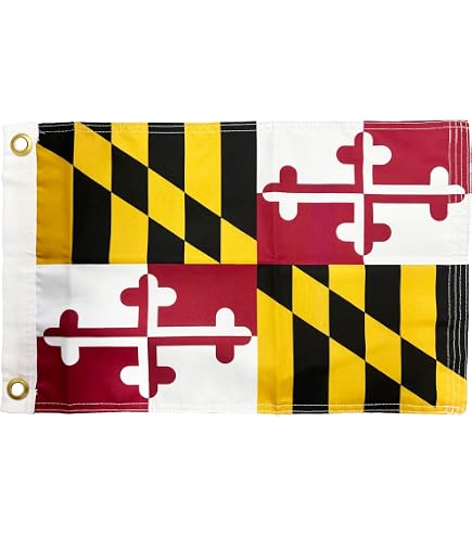 Amazon.com : Annin Flagmakers Maryland State Flag USA-Made to