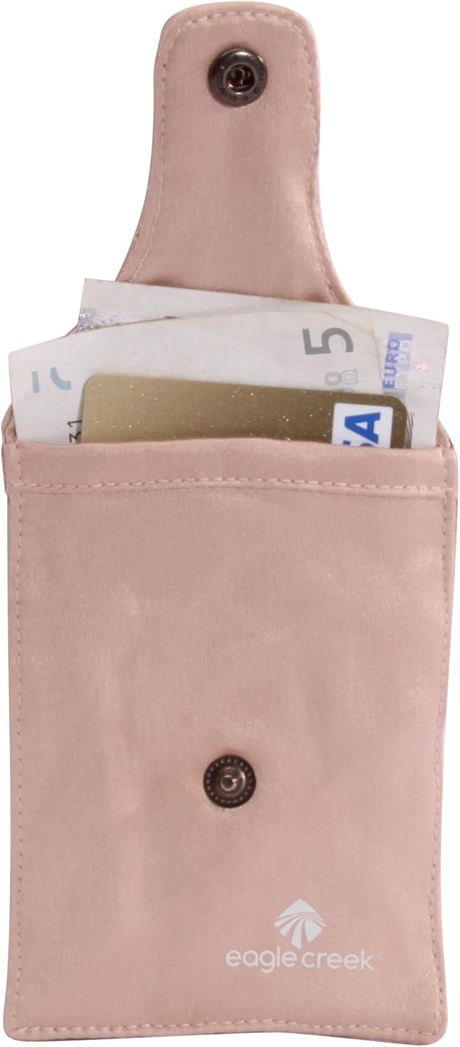  | Eagle Creek Silk Undercover Bra Stash, Rose | Travel Wallets