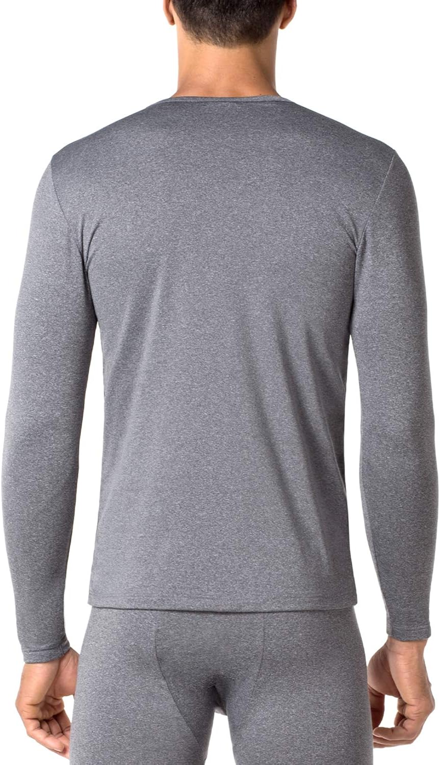 LAPASA Men's 1 or 2 Pack Thermal Underwear Tops Fleece Lined Base Layer Top M09 at  Men’s Clothing store