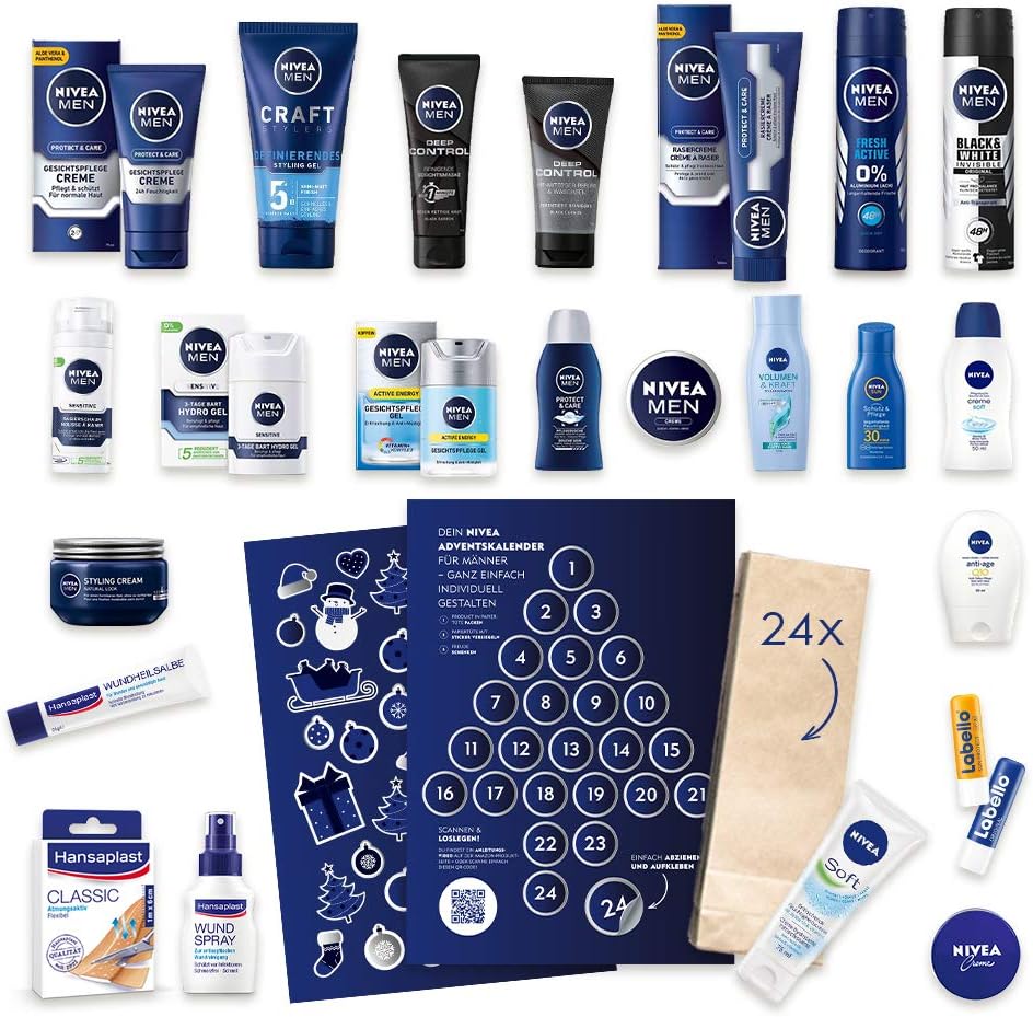 nivea men advent