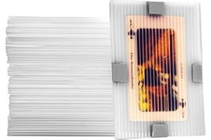 GRANATAN Trading Card Shipping Protector 150 Pack 3.5" x 4.5", Durable Plastic Card Protectors Card Mailers, Card Protectors for Trading Card, Hard Plastic Flats for Card Breakers