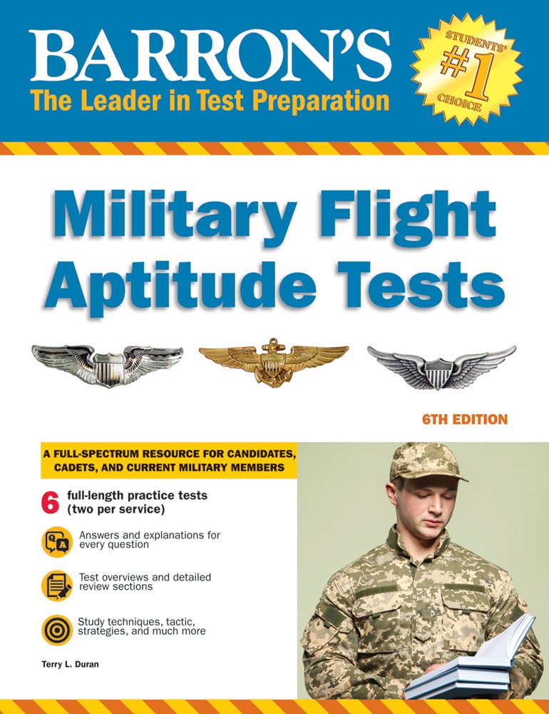 Military Flight Aptitude Tests Barron S Military Flight Aptitude Tests Duran Terry L Amazon In Books