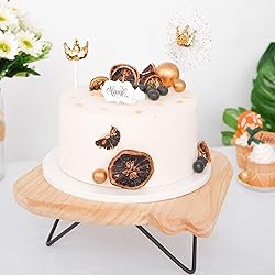 Efavormart 5" Tall |12" Square Natural Wood Slice
