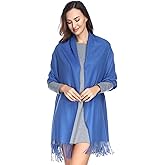 HOYAYO Pashmina Shawl Wraps Cashmere Feel Soft Scarves Evening Dresses Wedding Bridesmaid Scarf for Women Gift Travel Blanket