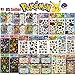 XY POKEMON Assorted Hologram 3D Puffy Sticker Set : 10 Sheets 1 Set (Random)