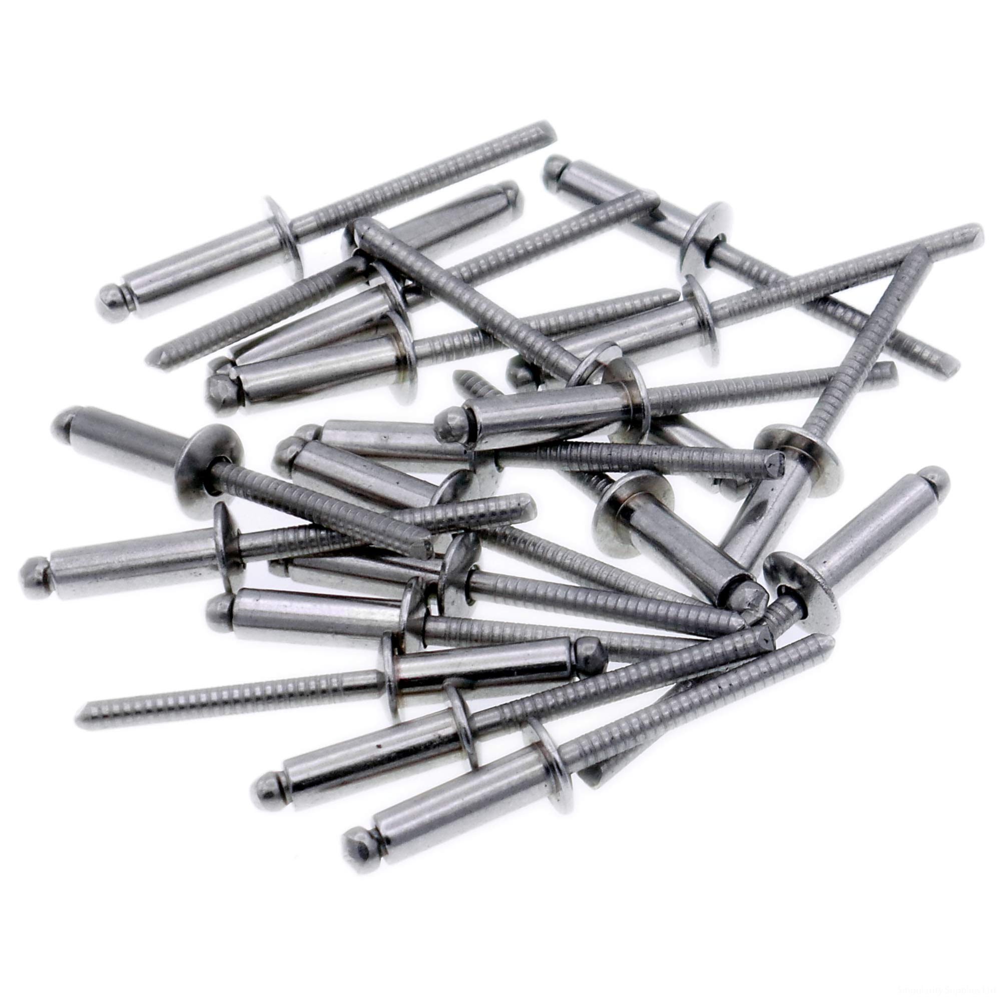 M3 (3mm x 6mm) Dome Blind Rivet - Stainless Steel (A2) (Pack of 20)