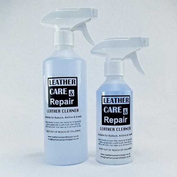 Aniline Leather Cleaner Spot Stain Remover (500ml) Amazon.co.uk