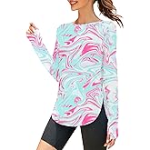 ZHENWEI Women's Long Sleeve Sun Shirt UV Protection Workout Tops Lightweight UPF 50+ Golf Gym Hiking Shirts Outdoor Clothing