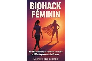 BIOHACK FÉMININ: Réveille ton énergie, équilibre ton cycle et libère ta puissance intérieure (Biohacking au Féminin) (French 