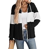 jcoocj Women's Waffle Zip up Hoodie Casual Long Sleeve Drawstring Sweatshirts Fall Fashion Daily Hoodies