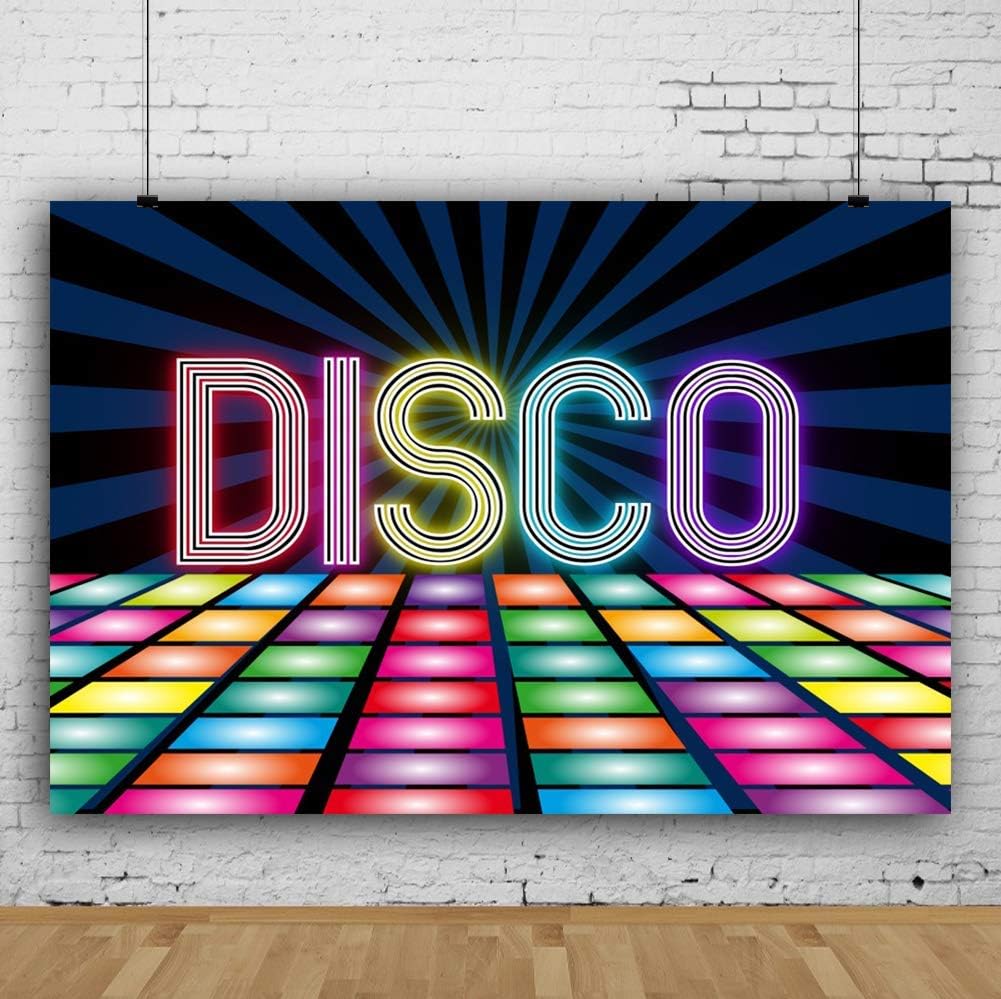 10x6 5ft Vinyl Photography Backdrop Disco Night Shiny Stage Spotlights Neon Lights Background For Photography Portrait Photo Props Party Decor Video Studio Photo Booth Backdrop Accessories Supplies Electronics Adios Co Il