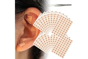 Ear Seeds,1200 Counts Ear Seeds Acupuncture Kit,Ear Seeding,Ear Seeds Auricular Sticker Kit,Disposable Ear Press Seeds,Multi-