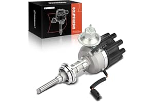 A-Premium Ignition Distributor with Cap and Rotor Compatible with Chrysler Dodge & Plymouth Vehicles - V8 5.0L 5.2L 5.9L - Ch