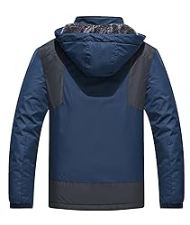 Zoofly Mens Winter Jackets Water Resistant Ripstop