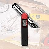 FYBOPTWU - Digital Angle Finder Protractor T-Bevel Gauge & Protractor 180mm/6inch/±0.5°/360°LCD Display for Carpentry Woodwor