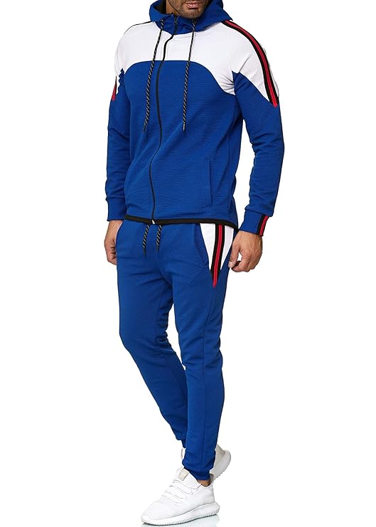 OneRedox Herren Jogginganzug Sportanzug Modell 1148